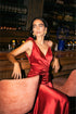 Marea Lux Dress Red
